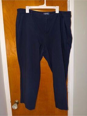 Old Navy Dark Blue Harper Mid-Rise Pants
